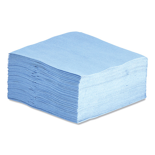 HOSPECO TASKBrand Advanced Performance Series Wipers, 13 x 12, Blue, 500/Carton (NA115QPB)