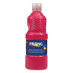 Prang Ready-to-Use Tempera Paint, Magenta, 16 oz Dispenser-Cap Bottle (X21618)