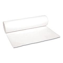 Boardwalk Low-Density Waste Can Liners, 56 gal, 0.6 mil, 43" x 47", White, 100/Carton (BWK4347EXH)