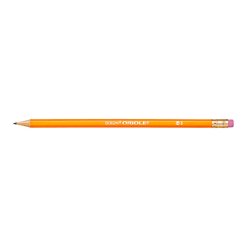 Dixon Oriole Pre-Sharpened Pencil, HB (#2), Black Lead, Yellow Barrel, 144/Pack (X12866X)