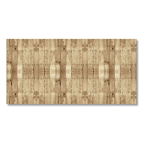 Pacon Bordette Designs, 48" x 50 ft Roll, Weathered Wood, Brown/White (0056515)