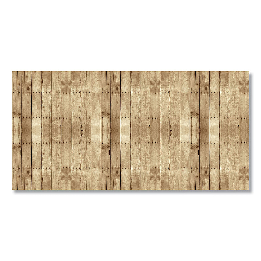Pacon Bordette Designs, 48" x 50 ft Roll, Weathered Wood, Brown/White (0056515)
