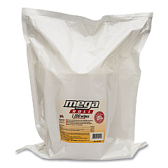 2XL Gym Wipes Mega Roll Refill, 8 x 8, White, 1,200/Roll, 2 Rolls/Carton (L420)