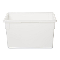 Rubbermaid Commercial Food/Tote Boxes, 21.5 gal, 26 x 18 x 15, White (3501WHI)