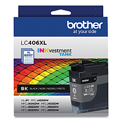 Brother LC406XL Black High Yield Ink Cartridge
