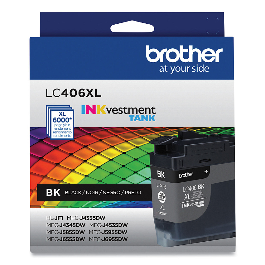 Brother LC406XL Black High Yield Ink Cartridge