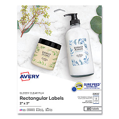 Avery 22822 Rectangle Labels