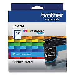 Brother LC404 Cyan Ink Cartridge