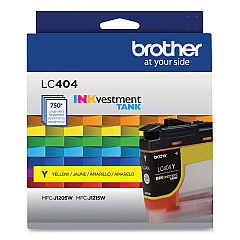 Brother LC404 Yellow Ink Cartridge