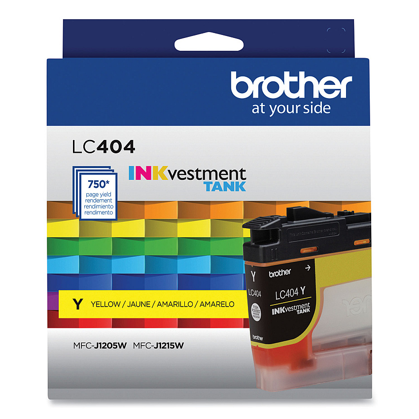 Brother LC404 Yellow Ink Cartridge