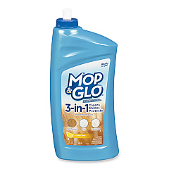 MOP & GLO Triple Action Floor Cleaner, Fresh Citrus Scent, 32 oz Bottle (89333)