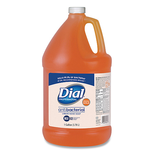 Dial Professional Gold Antibacterial Liquid Hand Soap, Floral, 1 gal (88047EA)