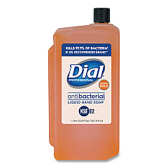 Dial Professional Gold Antibacterial Liquid Hand Soap, Floral, 1 L, 8/Carton (84019)
