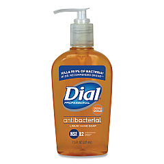 Dial Professional Gold Antibacterial Liquid Hand Soap, Floral, 7.5 oz Pump (84014EA)