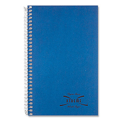 National Three-Subject Wirebound Notebooks, Medium/College Rule, Blue Cover, 9.5 x 6, 150 Sheets (33360)