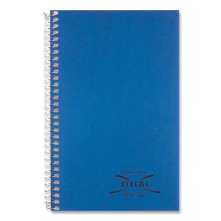National Three-Subject Wirebound Notebooks, Medium/College Rule, Blue Cover, 9.5 x 6, 150 Sheets (33360)