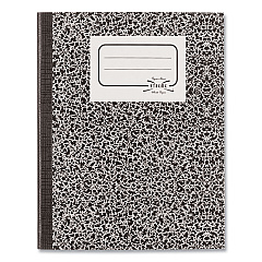 National Composition Book, Wide/Legal Rule, Black Marble Cover, 10 x 7.88, 80 Sheets (43460)
