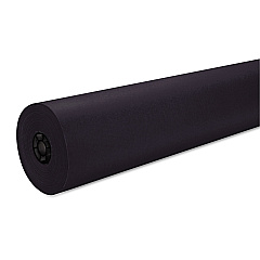 Pacon Decorol Flame Retardant Art Rolls, 40lb, 36" x 1000ft, Black (101209)