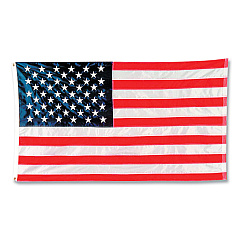 Integrity Flags Indoor/Outdoor U.S. Flag, Nylon, 6 ft x 4 ft (TB4600)