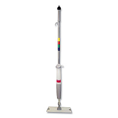 O'Dell Advantage+ Bucketless Mop, 16" Frame, White/Silver Handle (BWMS16)