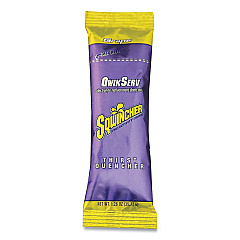 Sqwincher Thirst Quencher QwikServ Electrolyte Replacement Drink Mix, Grape, 1.26 oz Packet, 8/Pack (060904GR)