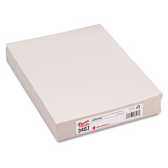 Pacon White Newsprint, 30lb, 9 x 12, White, 500/Pack (3407)