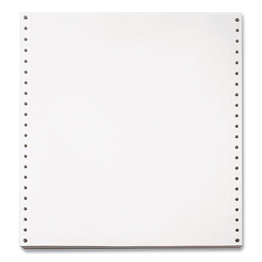 Willamette Blank Continuous Paper, 1-Part, 20 lb Bond Weight, 9.5 x 5.5, White, 5,400/Carton (955027)