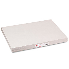 Pacon White Newsprint, 30lb, 18 x 24, White, 500/Pack (3411)