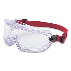 Honeywell Uvex V-Maxx Safety Goggles, Anti-Fog, Clear Frame, Clear Lens (11250800)