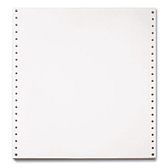 Willamette Computer Printout Paper, 1-Part, 20 lb Bond Weight, 9.5 x 11, White, 2,700/Carton (951027)