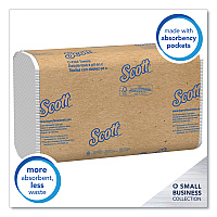 Scott Essential C-Fold Towels for Business, Convenience Pack, 10.13 x 13.15, White, 200/Pack, 9 Packs/Carton (03623)