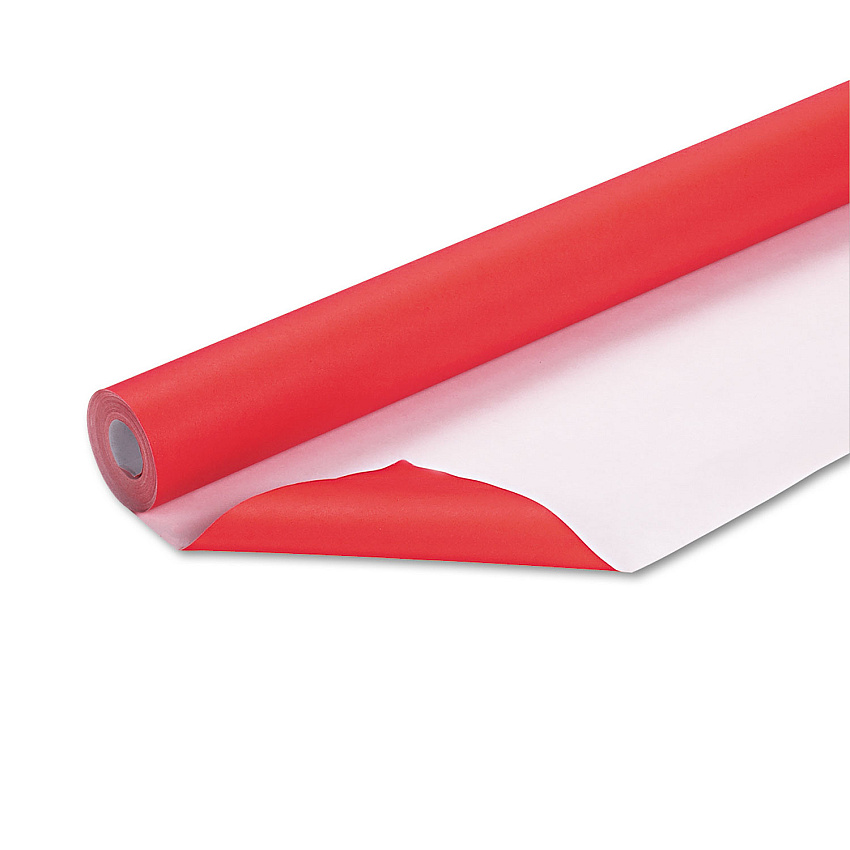 Pacon Fadeless Paper Roll, 50lb, 48" x 50ft, Flame (57035)