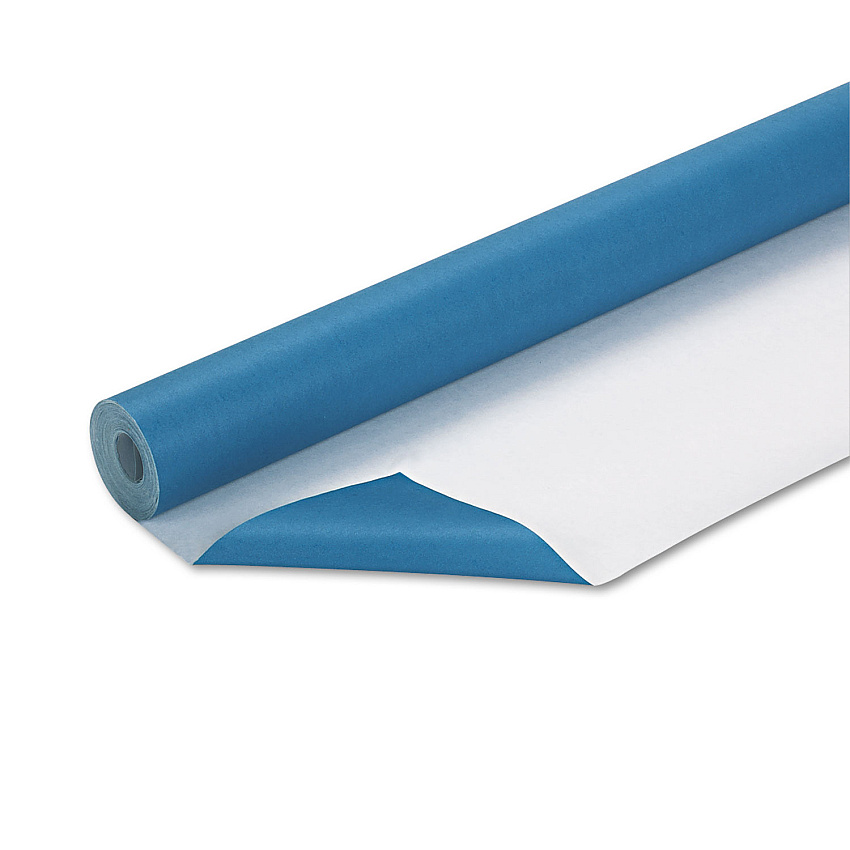 Pacon Fadeless Paper Roll, 50lb, 48" x 50ft, Rich Blue (57185)