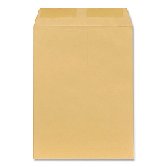 Universal Catalog Envelope, #10 1/2, Square Flap, Gummed Closure, 9 x 12, Brown Kraft, 100/Box (UNV44102)