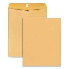 Universal Catalog Envelope, #105, Square Flap, Clasp/Gummed Closure, 11.5 x 14, Brown Kraft, 100/Pack (UNV35263)