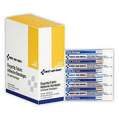 PhysiciansCare by First Aid Only First Aid Fingertip Bandages, 1.75 x 3, 40/Box (G126)