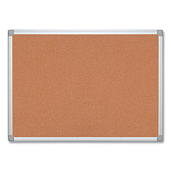 MasterVision Earth Cork Board, 36 x 48, Aluminum Frame (CA051790)