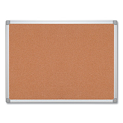 MasterVision Earth Cork Board, 48 x 72, Aluminum Frame (CA271790)