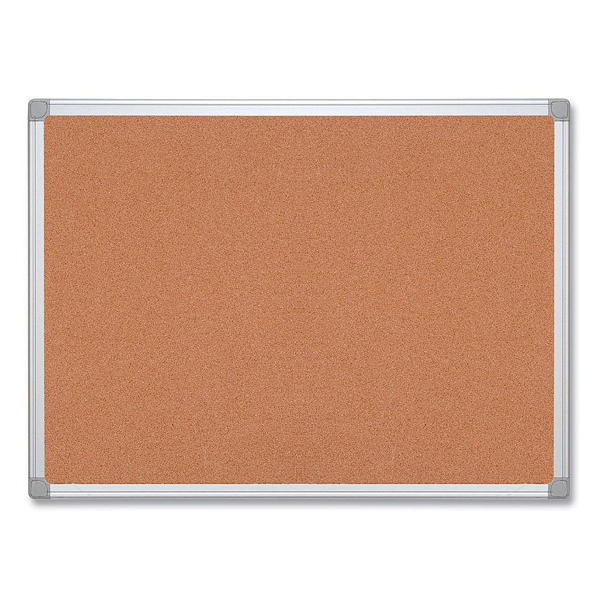 MasterVision Earth Cork Board, 48 x 72, Aluminum Frame (CA271790)