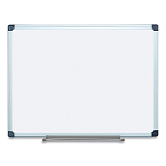 MasterVision Porcelain Value Dry Erase Board, 36 x 48, White, Aluminum Frame (CR0801170MV)