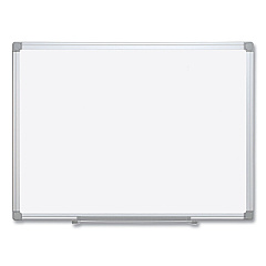 MasterVision Earth Easy-Clean Dry Erase Board, 48 x 72, Aluminum Frame (MA2700790)