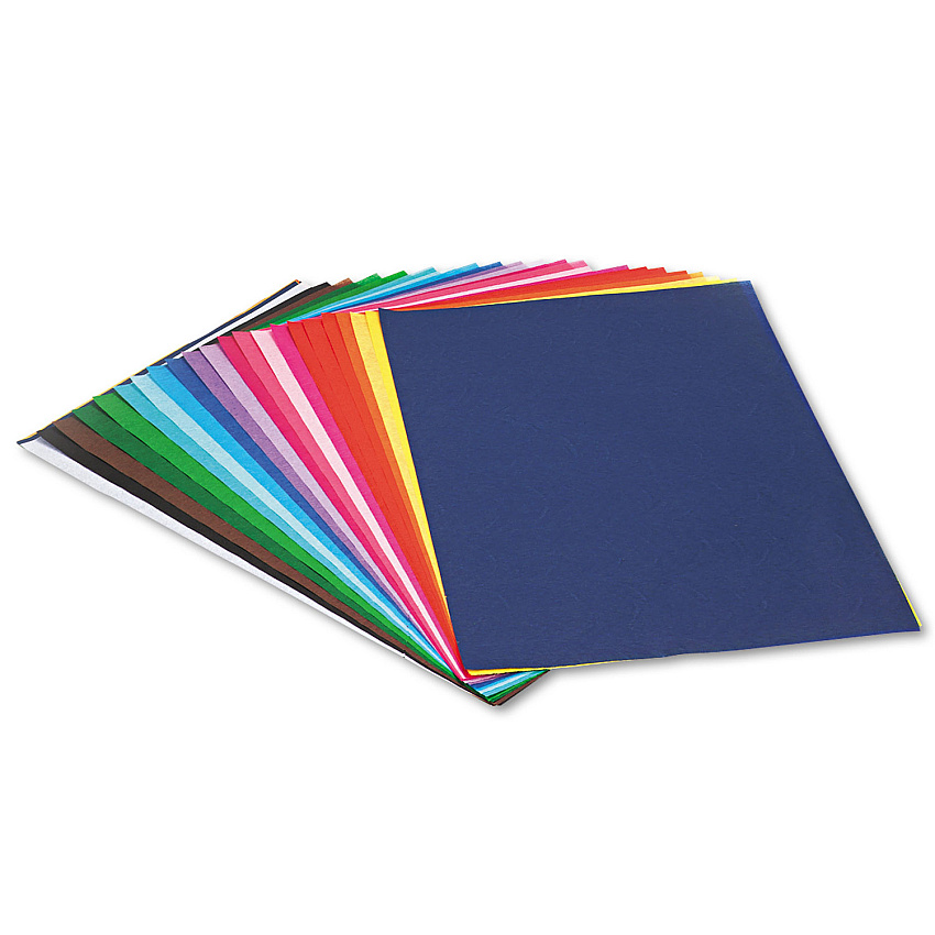 Pacon Spectra Art Tissue, 10lb, 12 x 18, Assorted, 100/Pack (59530)