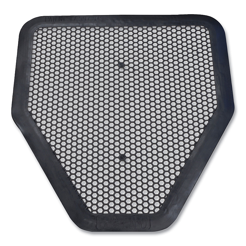 Big D Industries Deo-Gard Disposable Urinal Mat, Charcoal, Mountain Air, 17.5 x 20.5, 6/Carton (6668)
