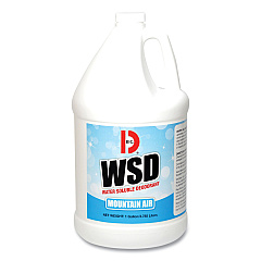 Big D Industries Water-Soluble Deodorant, Mountain Air, 1 gal Bottle, 4/Carton (1358)