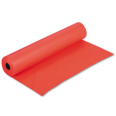 Pacon Rainbow Duo-Finish Colored Kraft Paper, 35lb, 36" x 1000ft, Orange (63100)