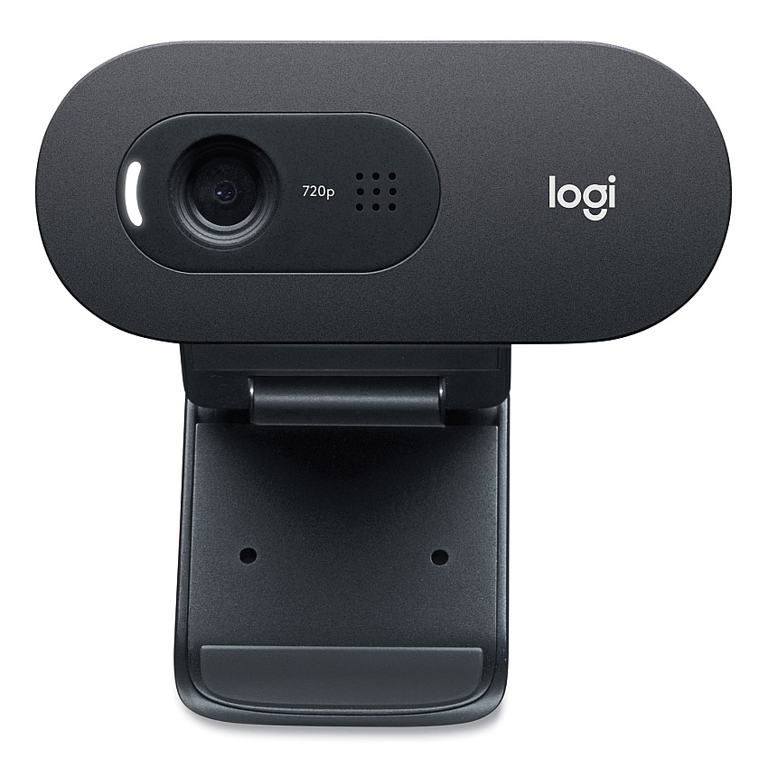Logitech C505e HD Business Webcam, 1280 pixels x 720 pixels, Black (960001385)