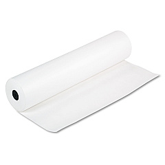 Pacon Spectra ArtKraft Duo-Finish Paper, 48lb, 36" x 1000ft, White (67001)