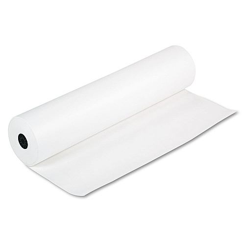 Pacon Spectra ArtKraft Duo-Finish Paper, 48lb, 36" x 1000ft, White (67001)