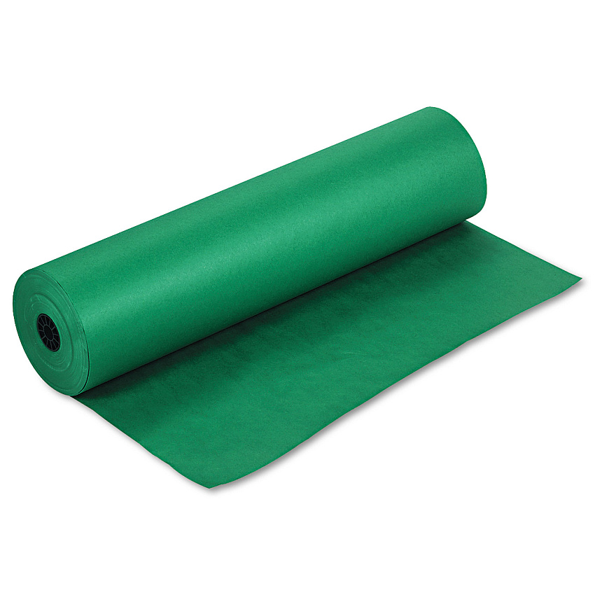 Pacon Spectra ArtKraft Duo-Finish Paper, 48 lb Text Weight, 36" x 1,000 ft, Emerald Green (67141)
