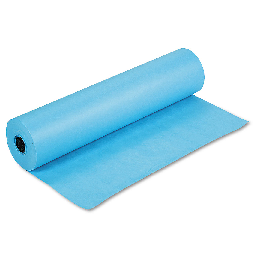 Pacon Spectra ArtKraft Duo-Finish Paper, 48 lb Text Weight, 36" x 1,000 ft, Sky Blue (67151)